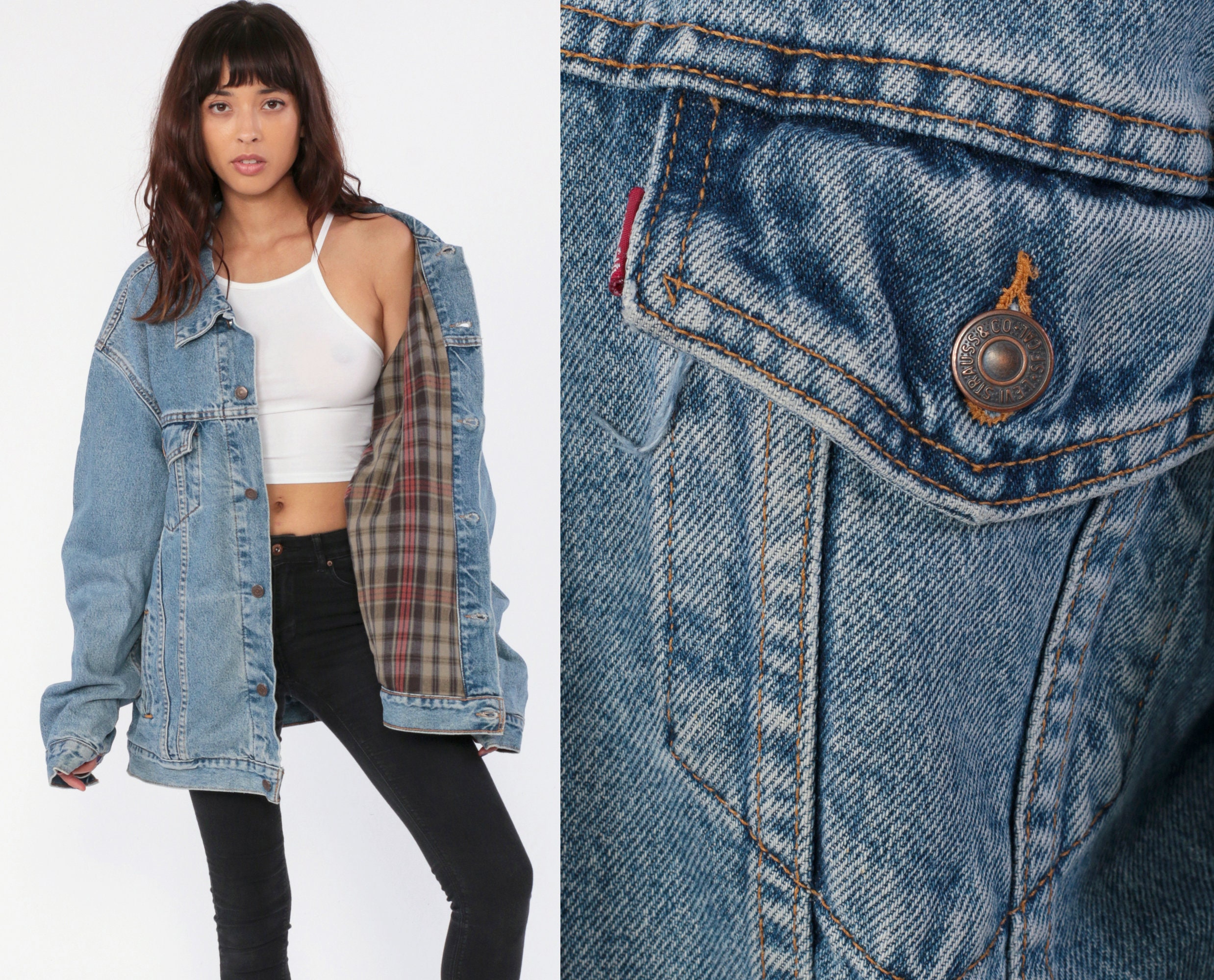 80s levi denim jacket