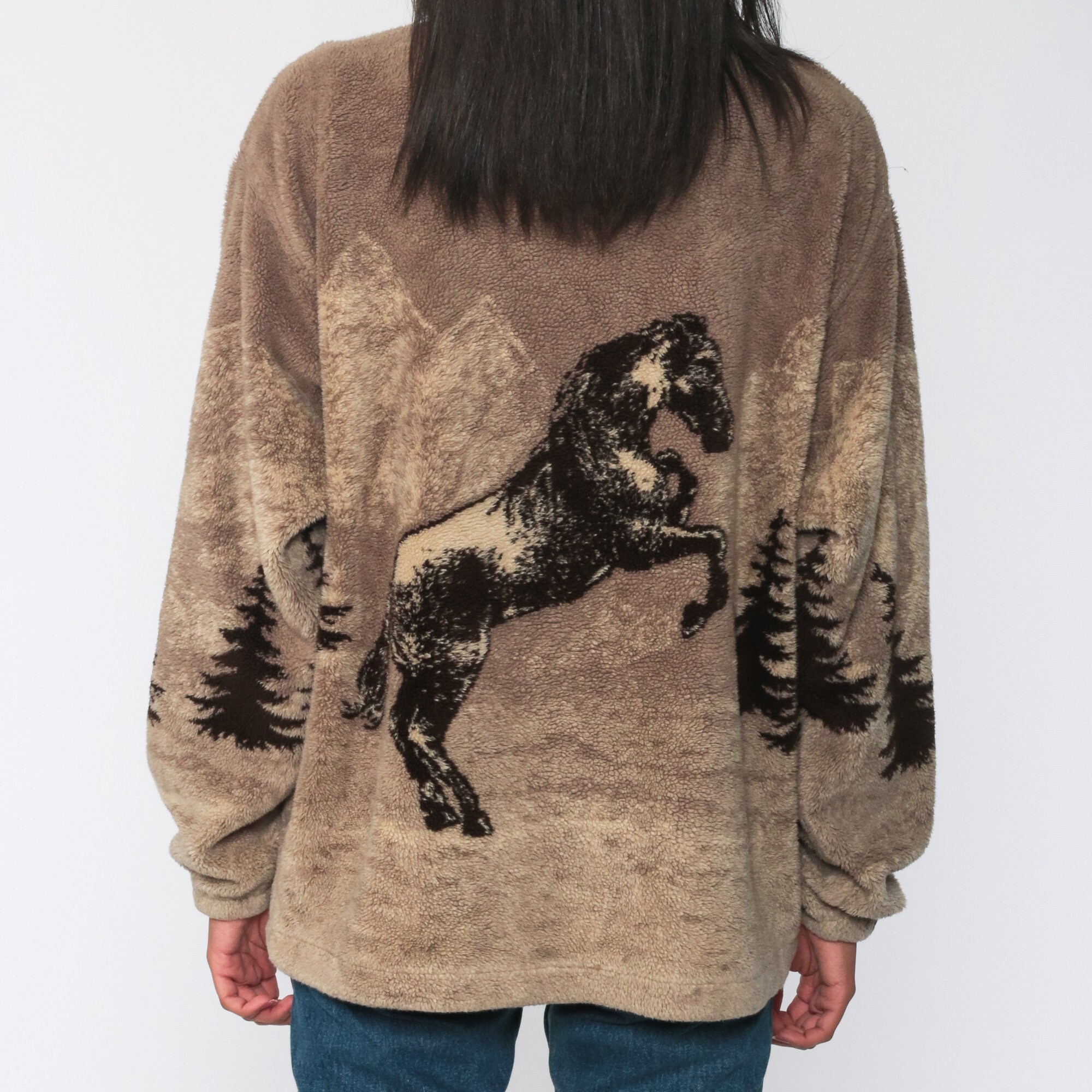 equestrian fleece jacket