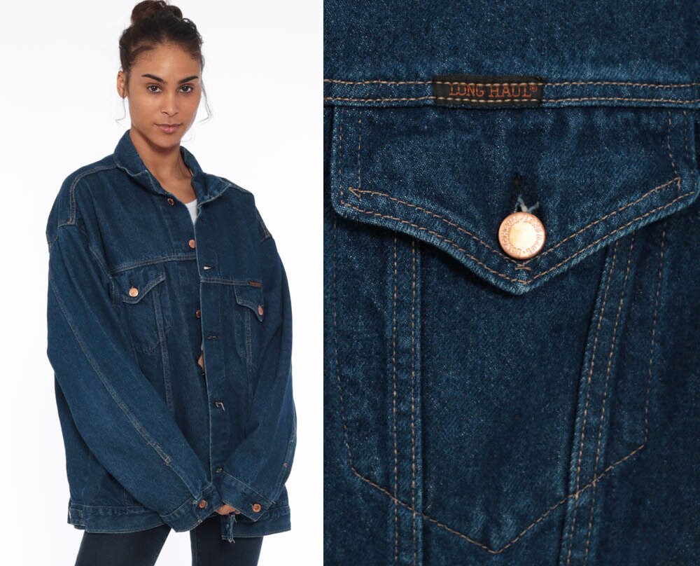 large tall jean jacket