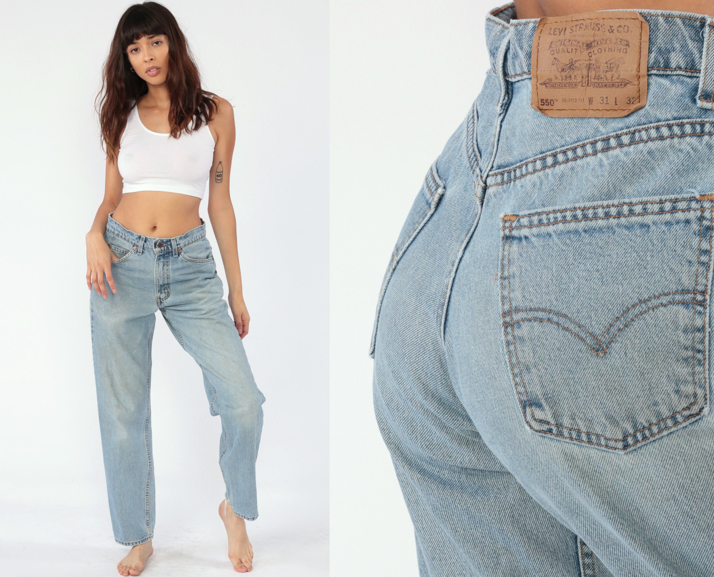 levi's mid rise jeans