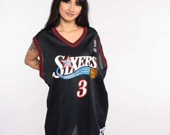 Allen Iverson Sixers Jersey sz 4XL – First Team Vintage