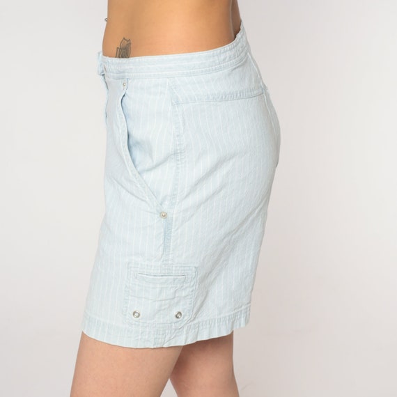 Striped Denim Shorts 90s Ralph Lauren Jean Shorts… - image 6