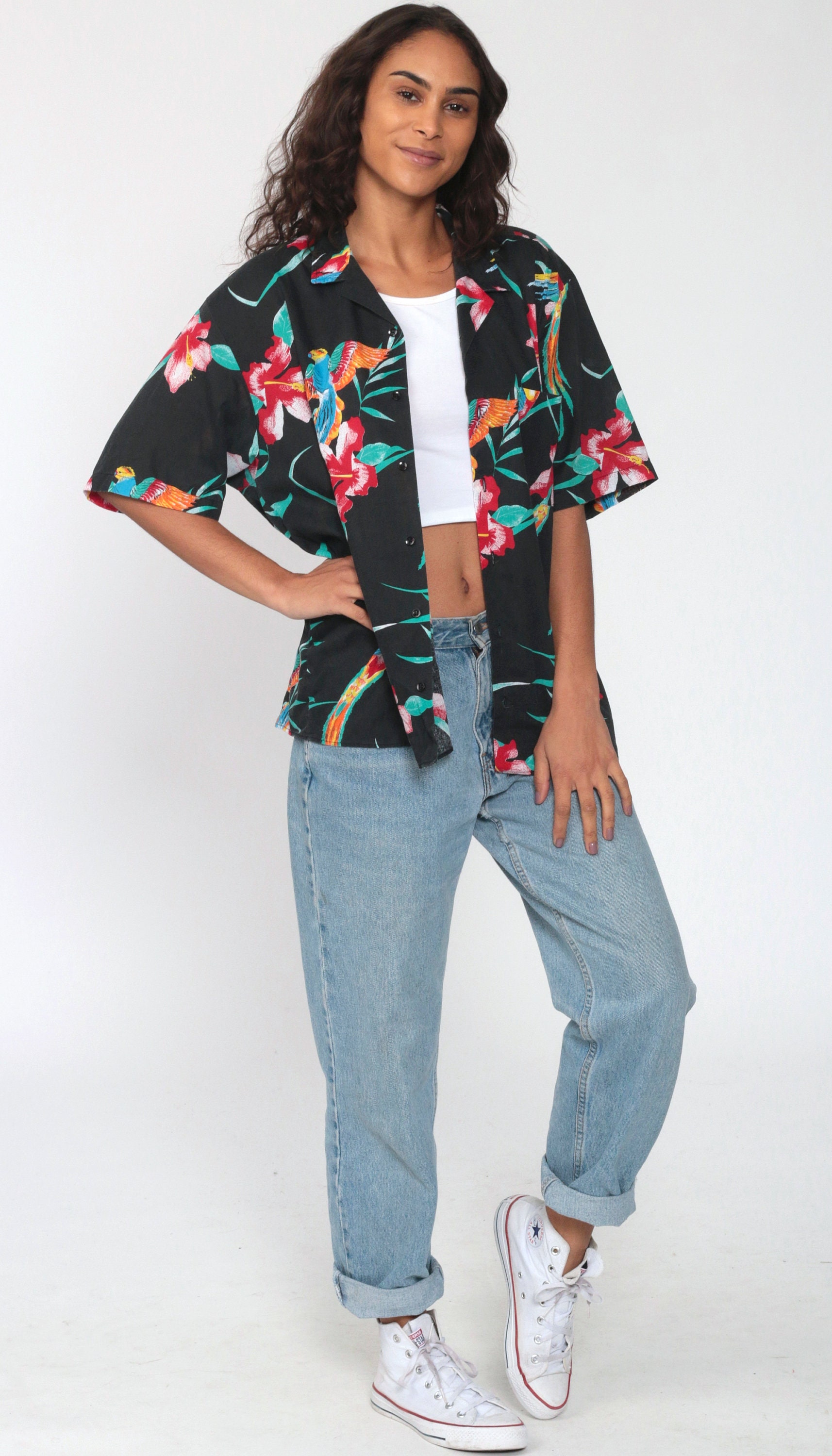 tropical shirt outfit