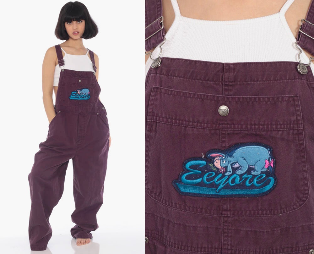 oversized overalls 90s