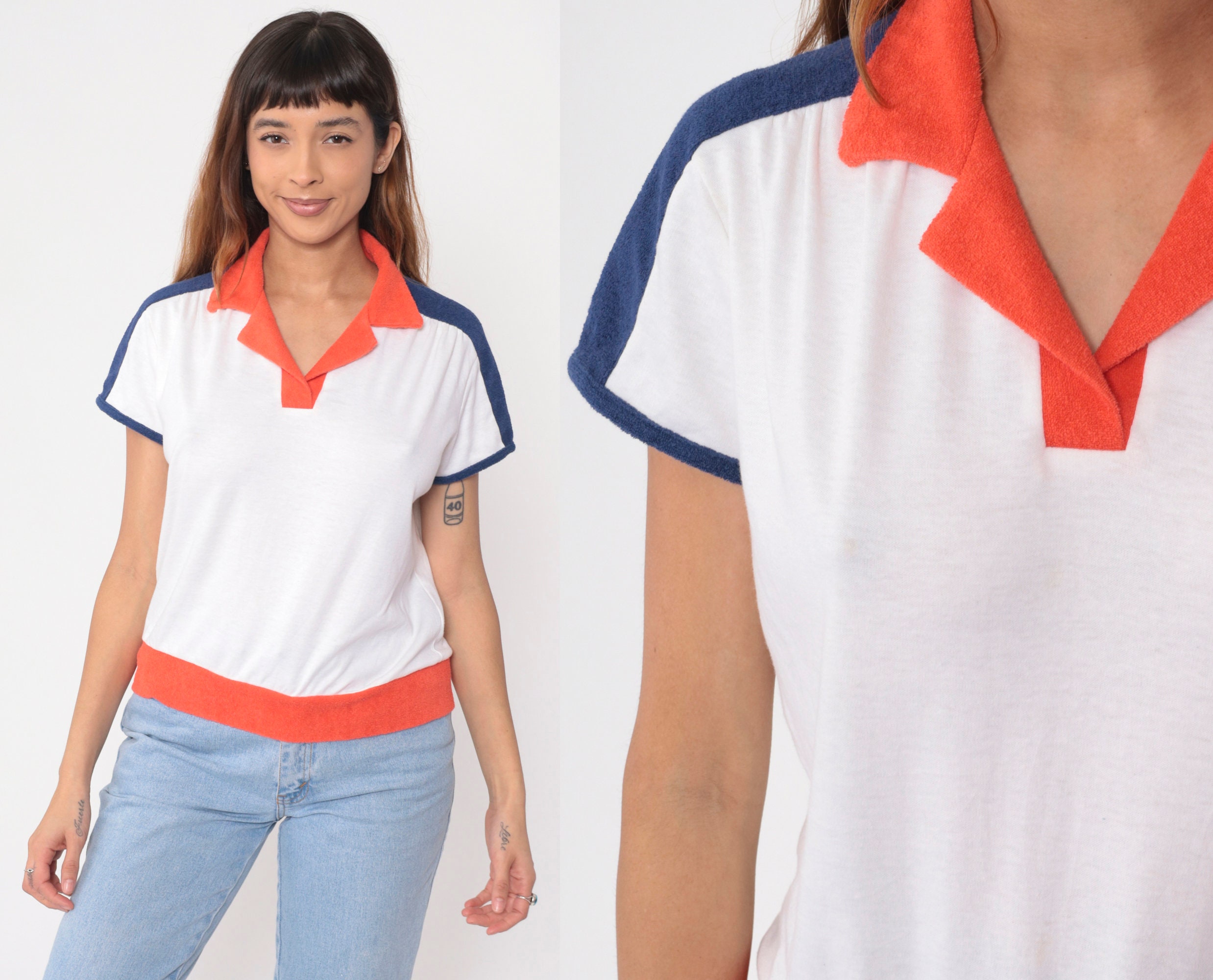 80s terry shop cloth shirts