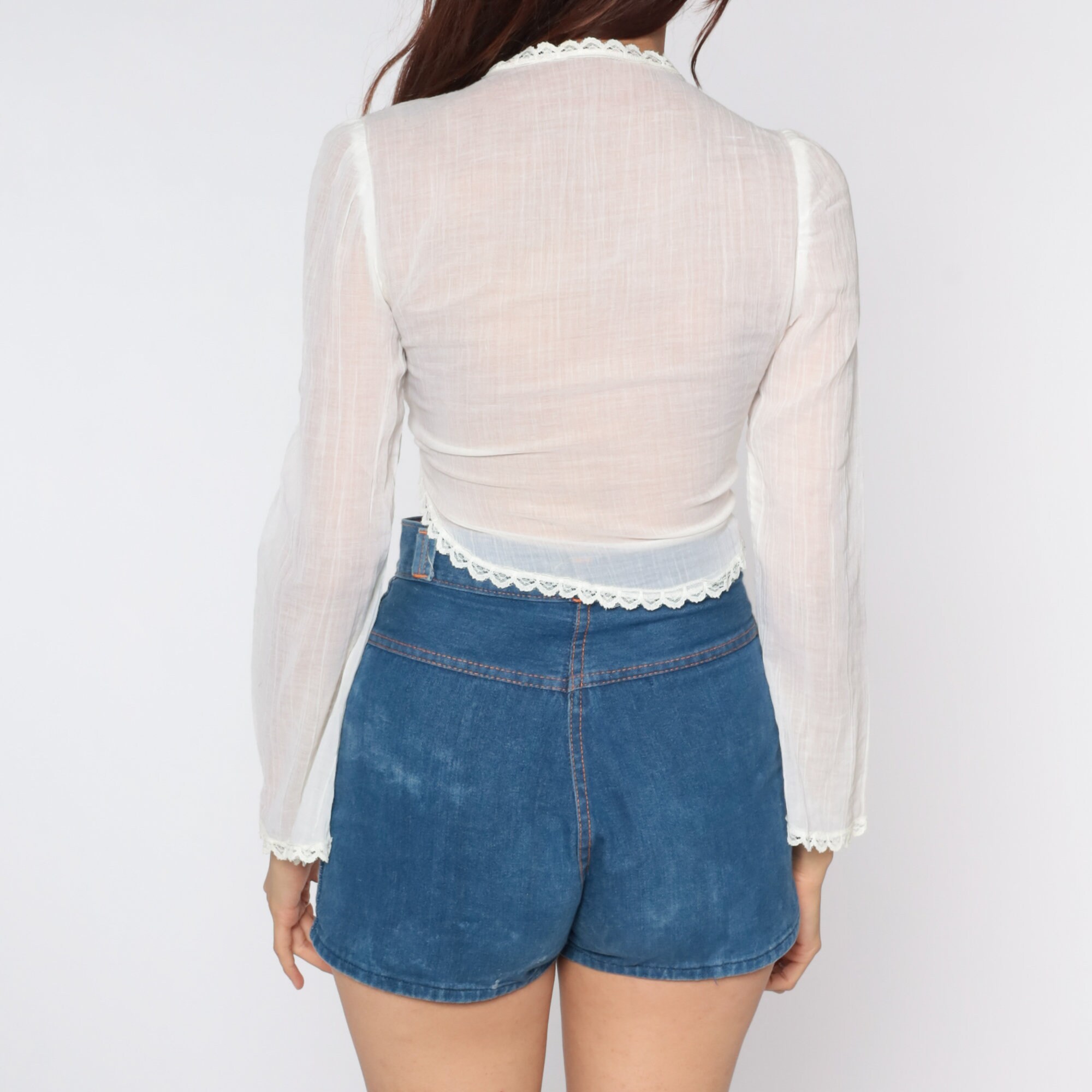 gauze crop top