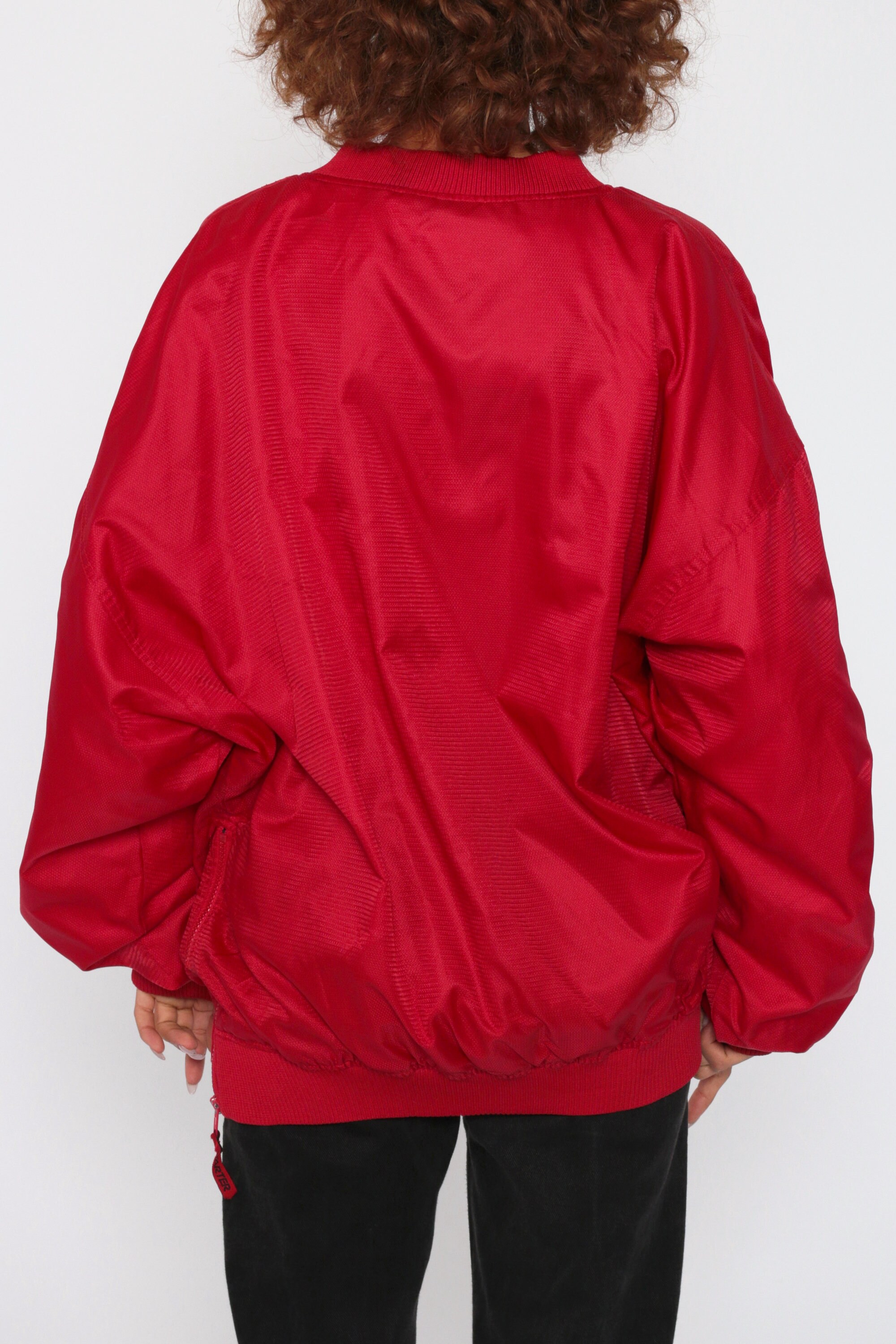 v neck windbreaker