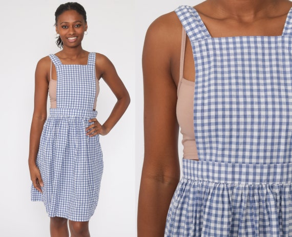 blue checkered dress dorothy