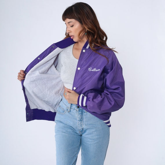80s Uniform Jacket Purple Lavender Inn Colleen Bo… - image 5