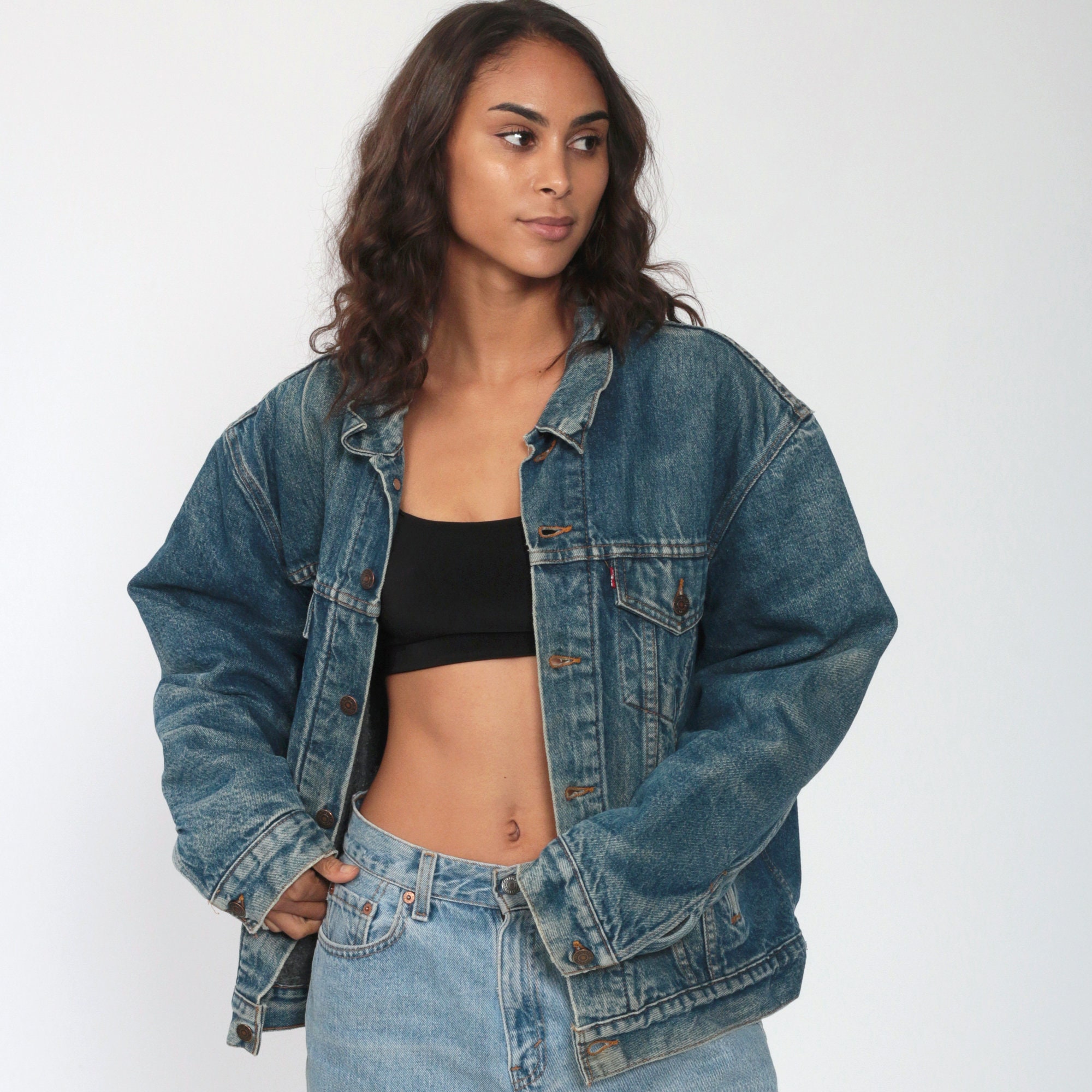 blanket lined jean jacket