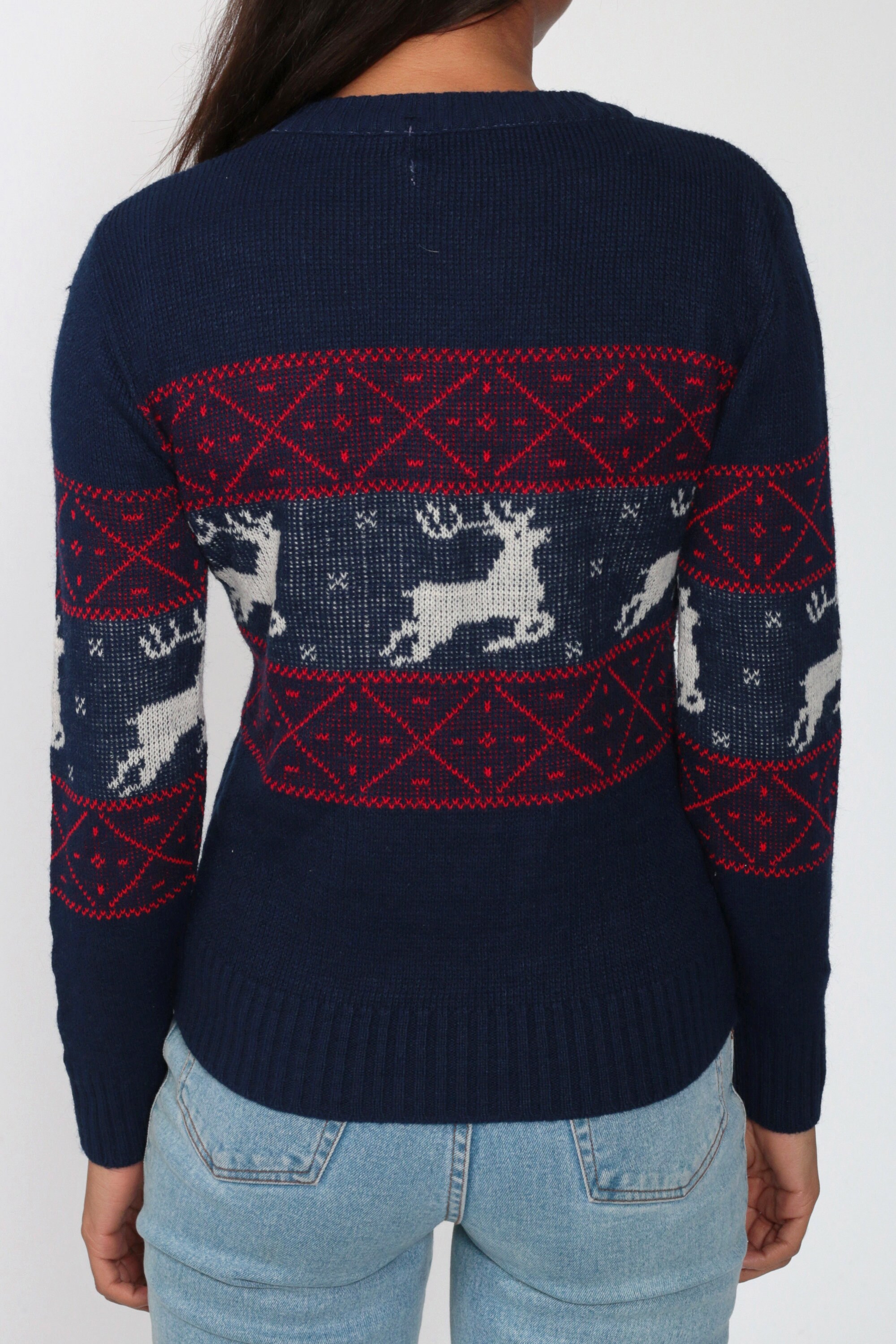 abercrombie reindeer sweater