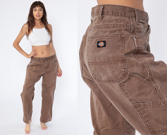 Brown Dickies Pants 34 -- Carpenter Workwear Work