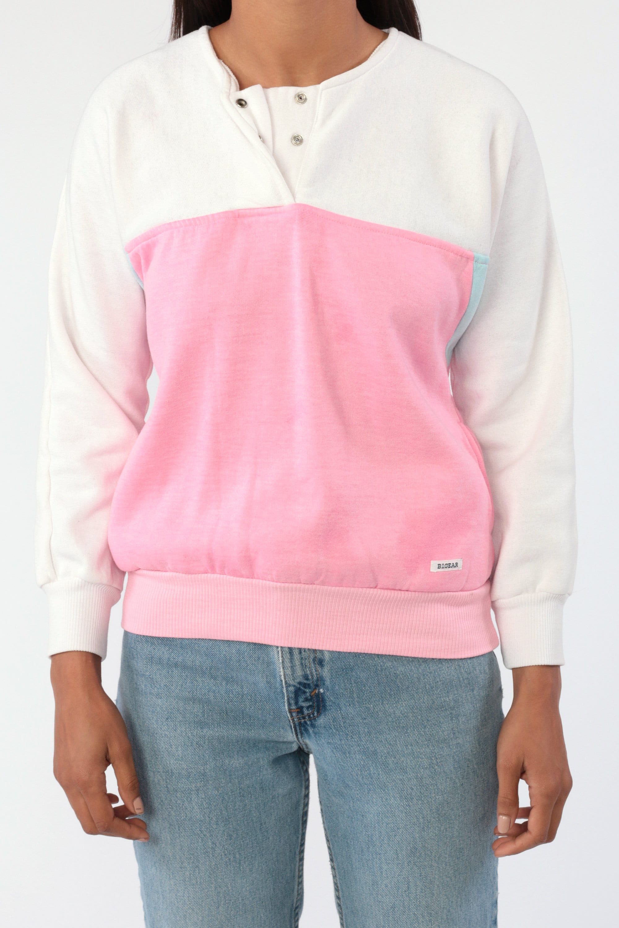 pastel multicolor sweatshirt