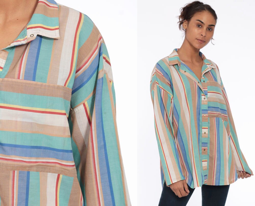 80's oversized shirts