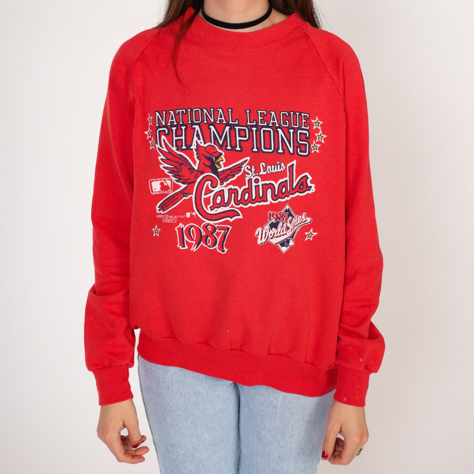 Vintage St. Louis Cardinals 1987 Sweatshirt Small