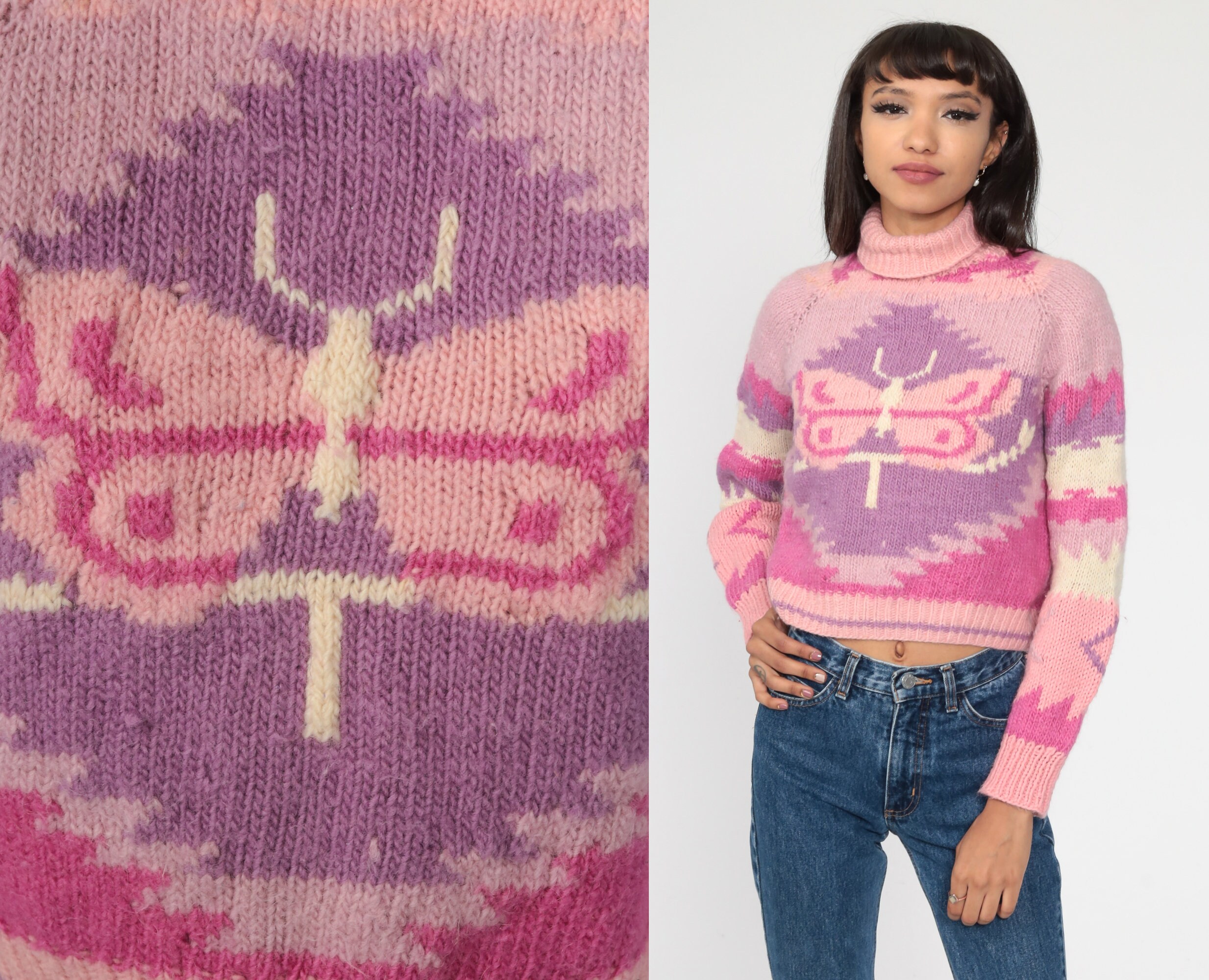 dior butterfly sweater
