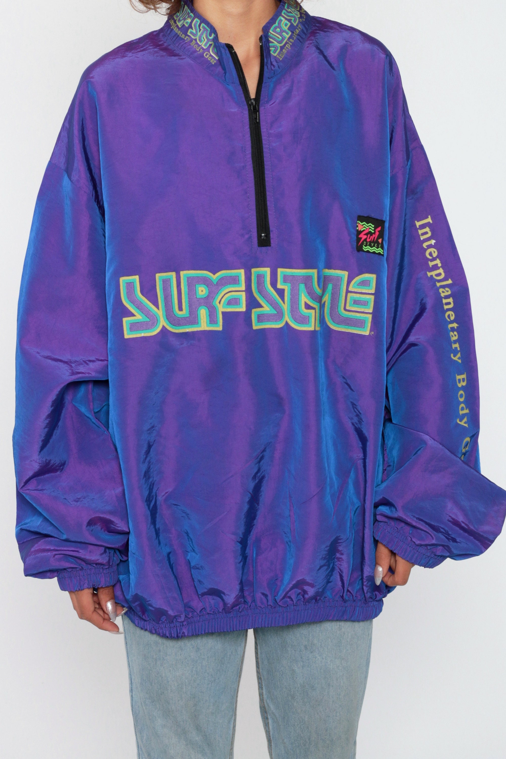 multicolor 90s jacket
