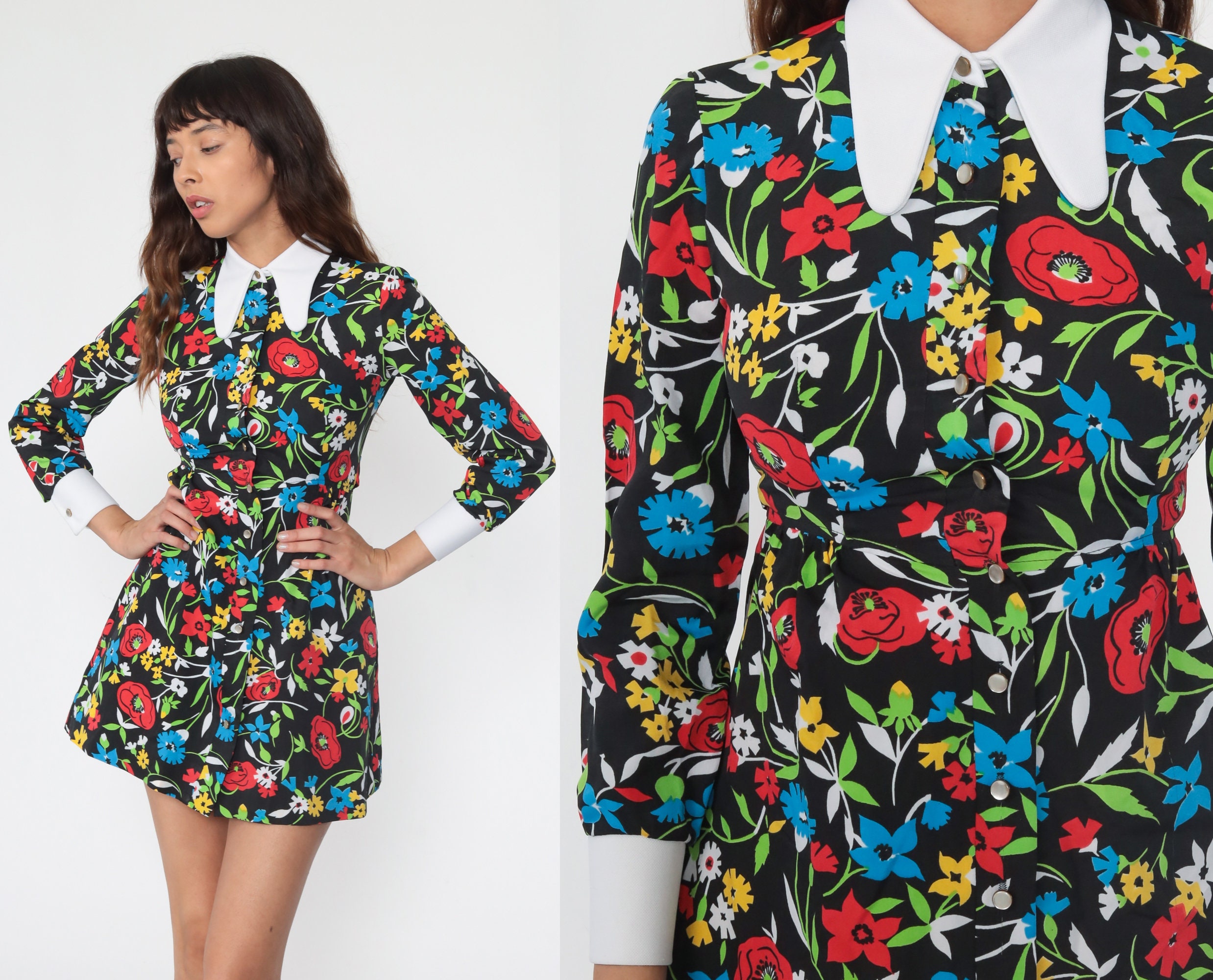 baby doll collar dress