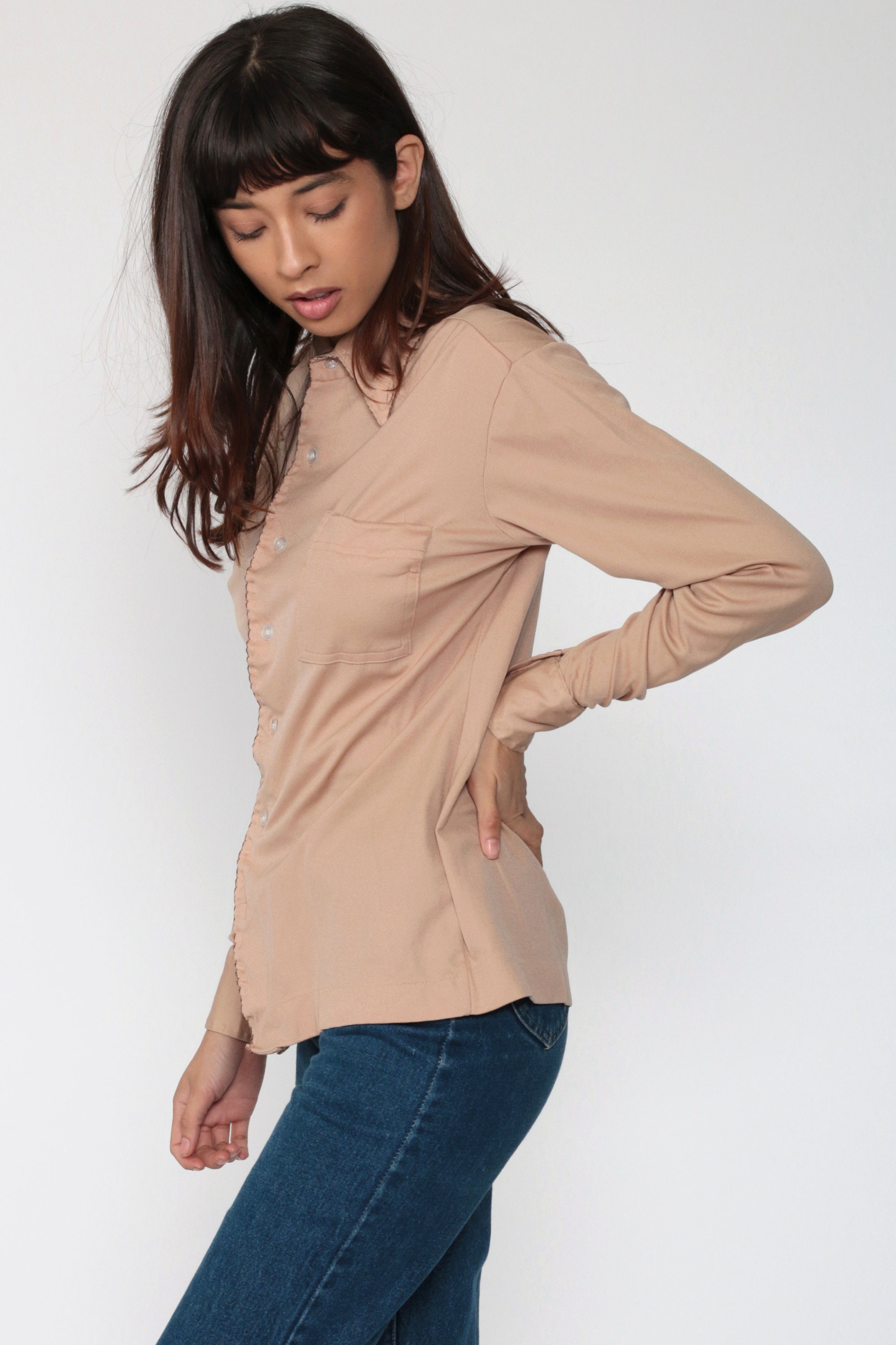 70's style collared shirts