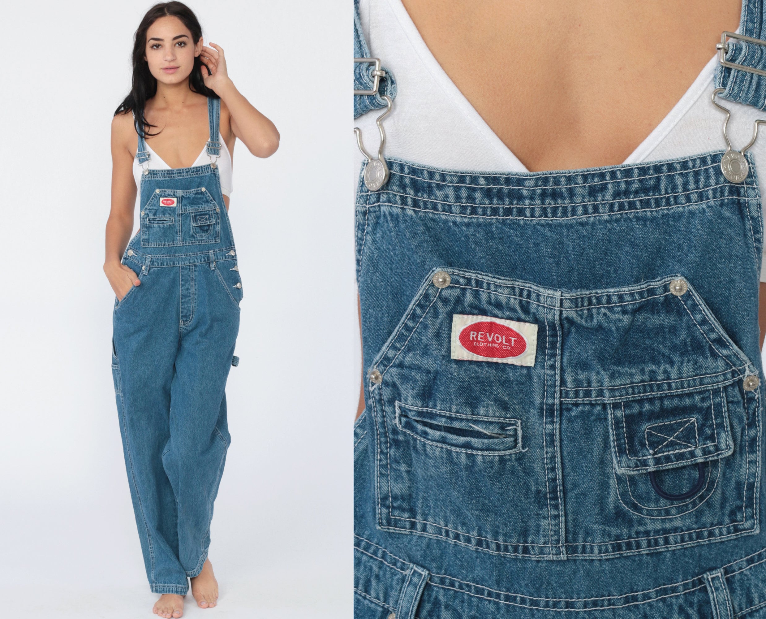 boyfriend jean overalls