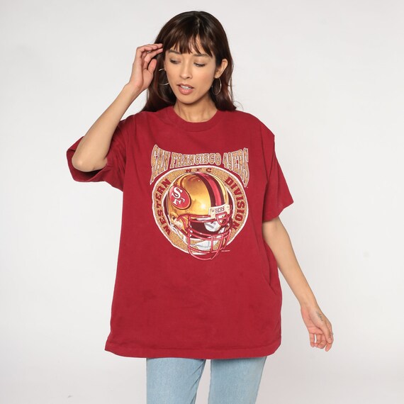 49ers T-Shirt 90s San Francisco Shirt Retro NFL T… - image 4