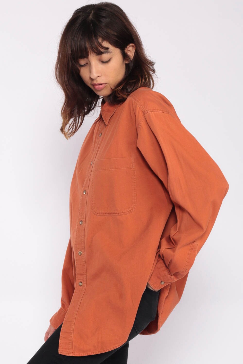 oversized t shirt orange