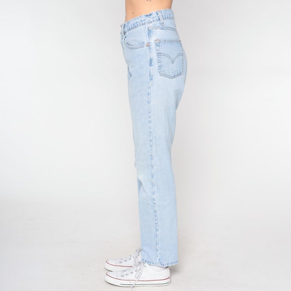 Vintage Levi 550s Jeans 90s High Waisted Jeans Le… - image 4