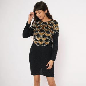 open lace back dress Short Sequin One-Shoulder Party Dress main image 1