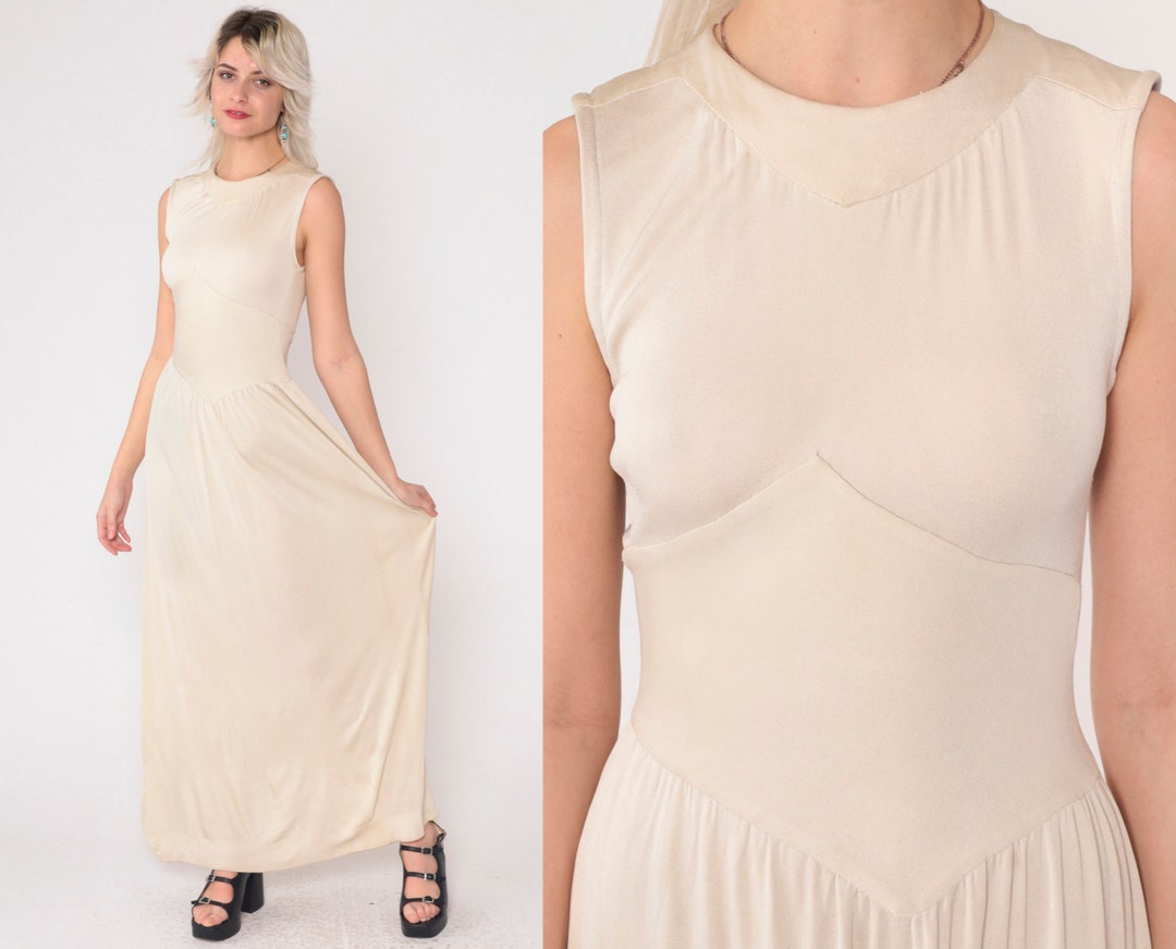 70’s Burgundy Grecian Mini Dress main image 1