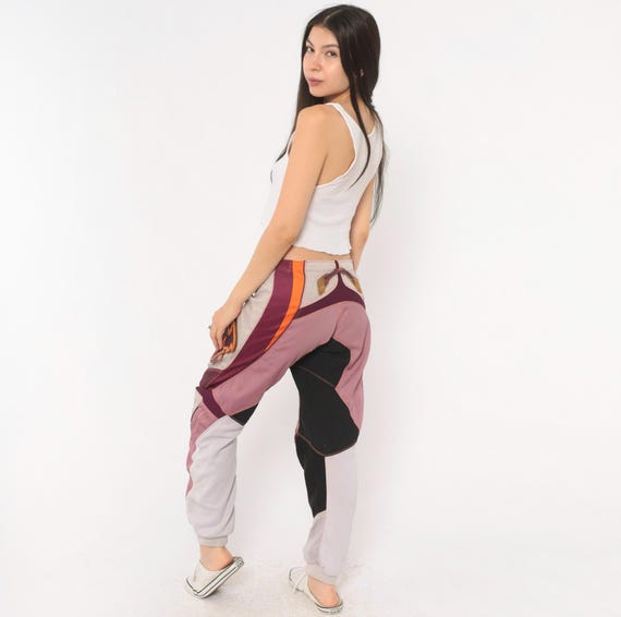 Thor Motocross Pants 2000s Purple Orange Pink Color Block Racing Moto Trousers Dirt Bike Riding Mx Gear Streetwear Vintage Bottoms Small S