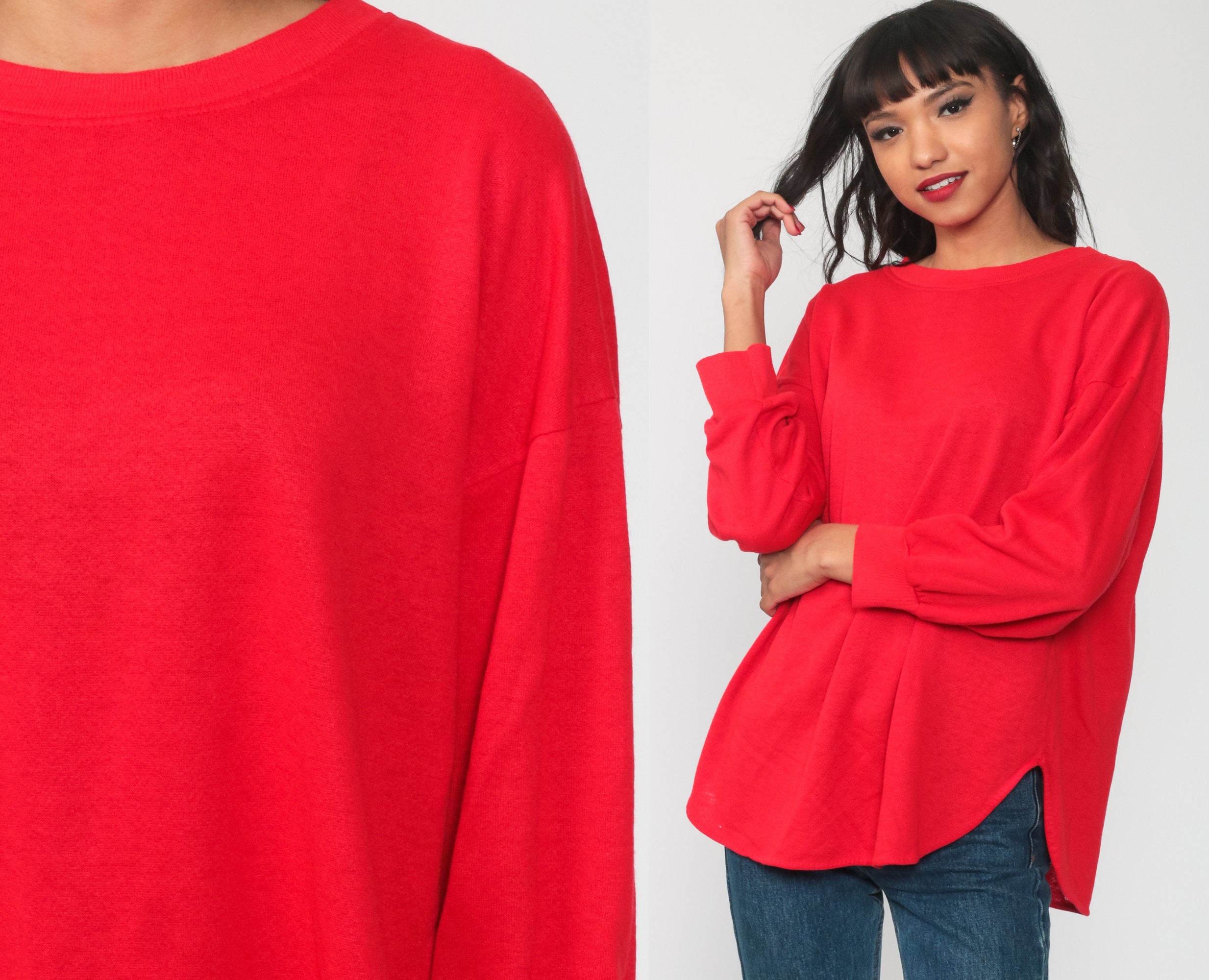 80s oversized sweatshirt