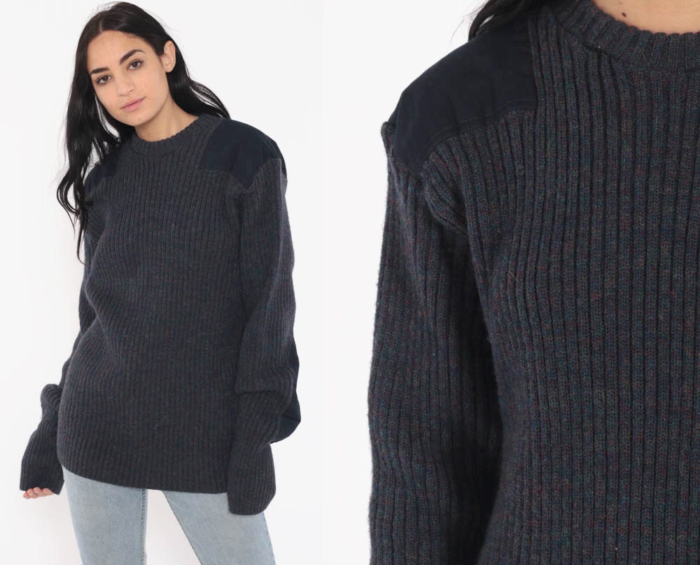 ll bean military sweater