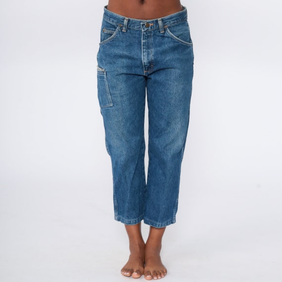 90s Cargo Jeans -- Wrangler Carpenter Jeans Workw… - image 7