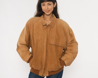 Vintage 1990s Marlboro Adventure Team Brown Suedejacket