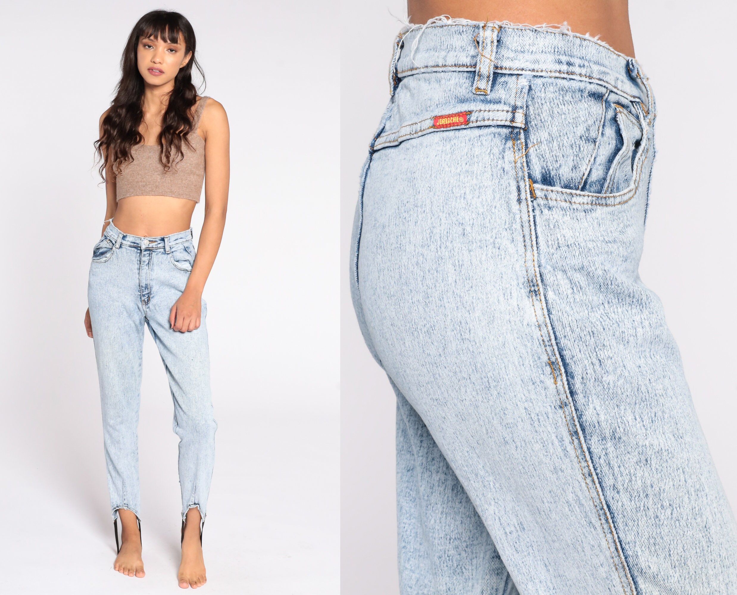 90s Jordache Jeans 26 -- Acid Wash 
