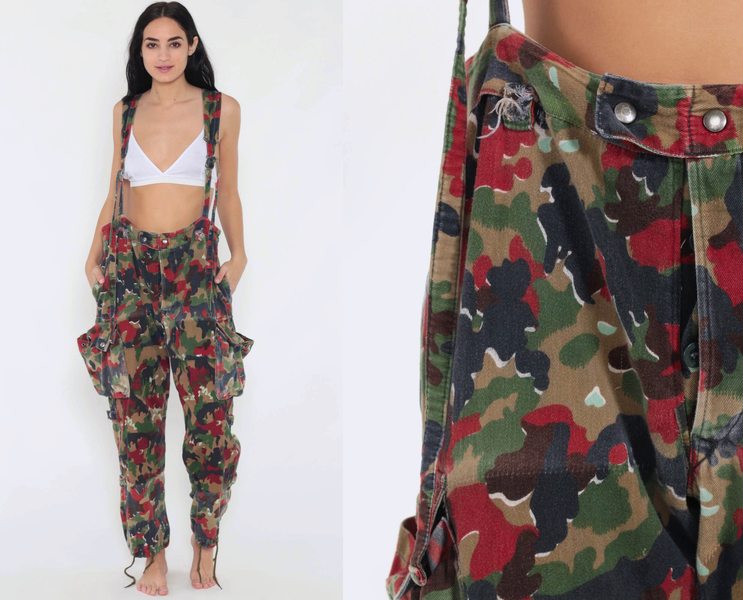 olive green camo pants