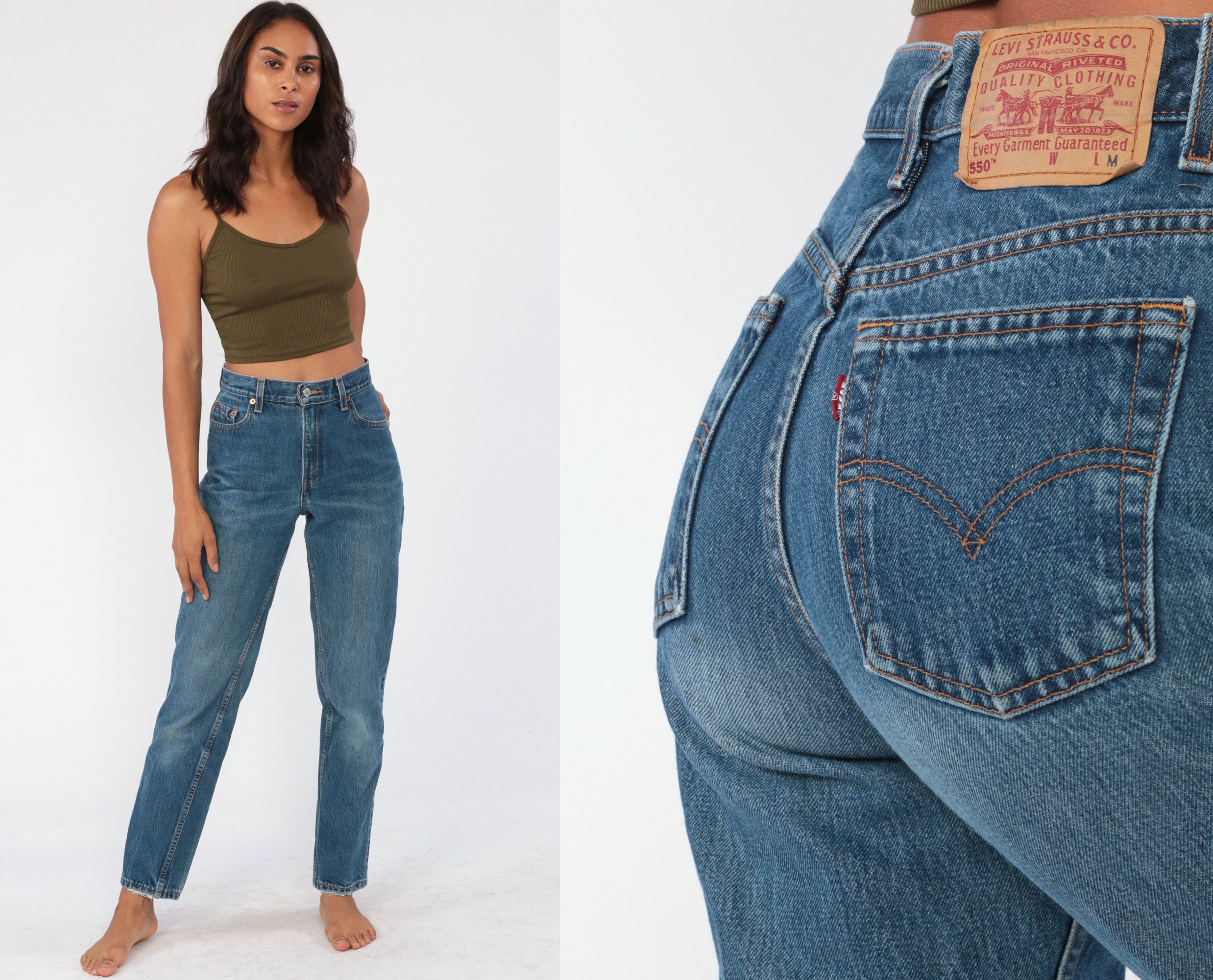 mom jeans levis 550
