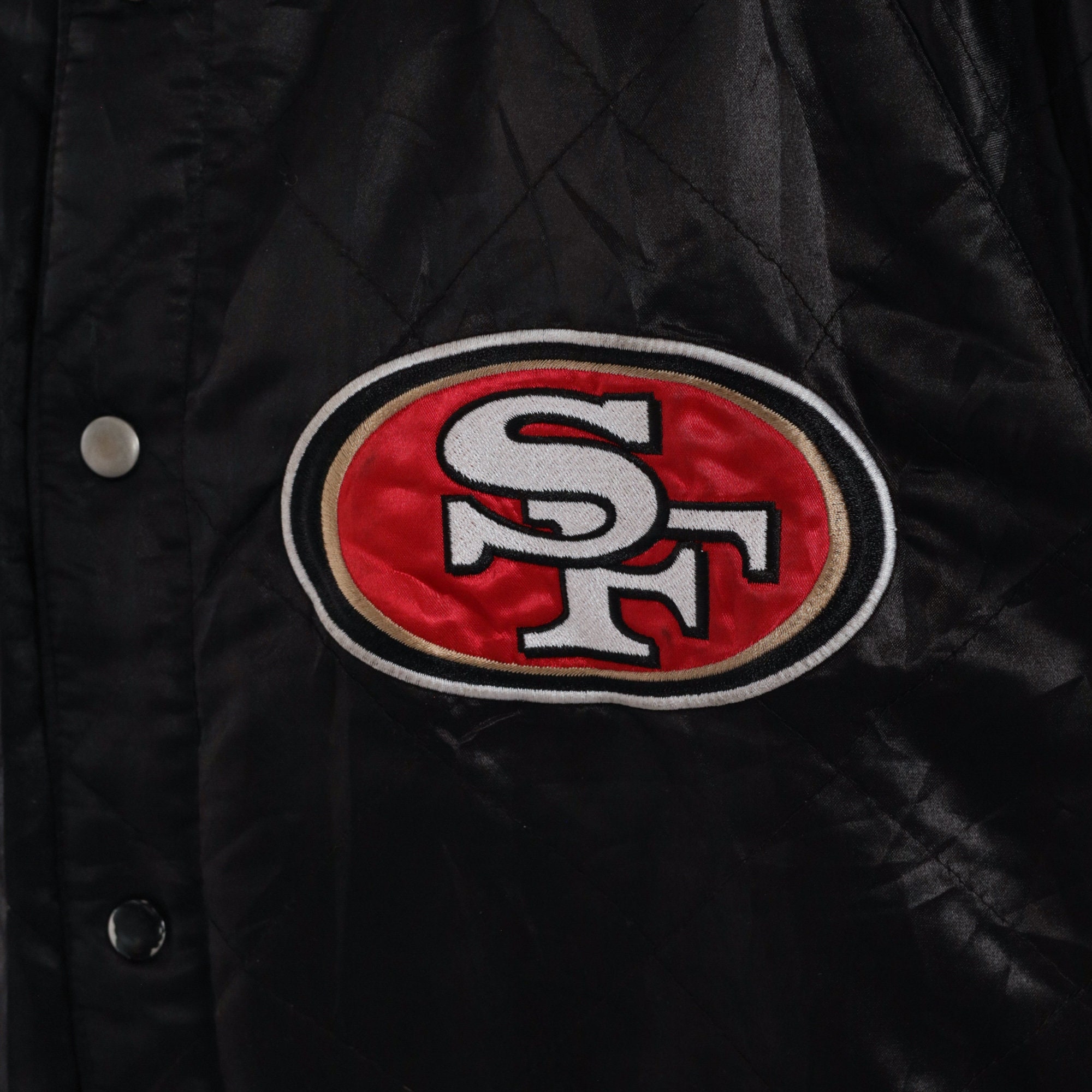 49ers Jacket Y2K Official NFL Football Jacket Reversible San Francisco ...