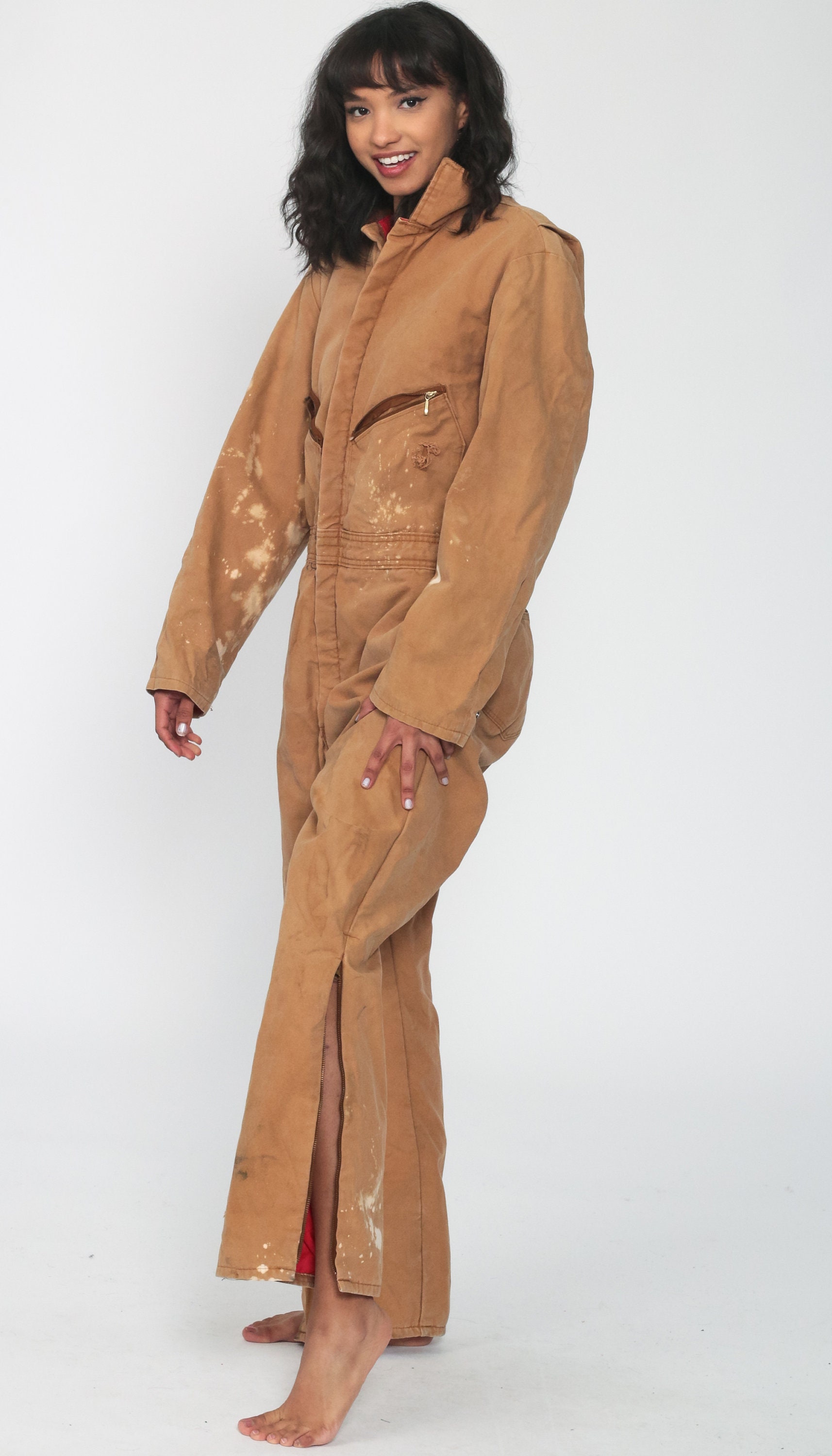 velour jumpsuit 90s