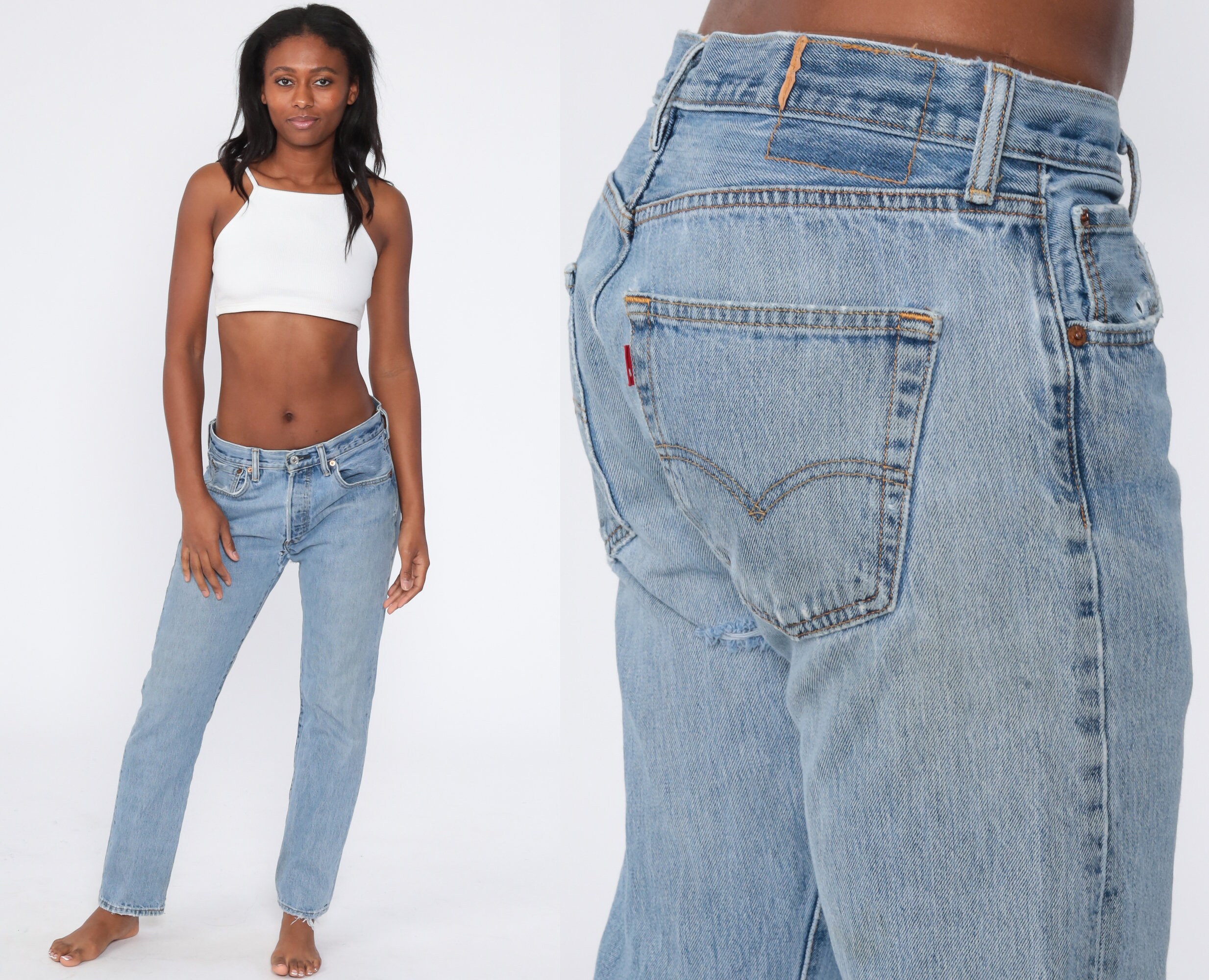 levi's ripped mom jeans