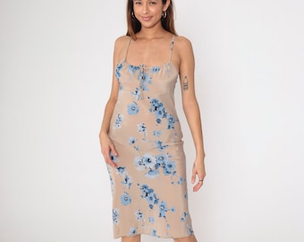 rustic linen dress Robe 'Zlata' en lin brodé brique tile / L/XL