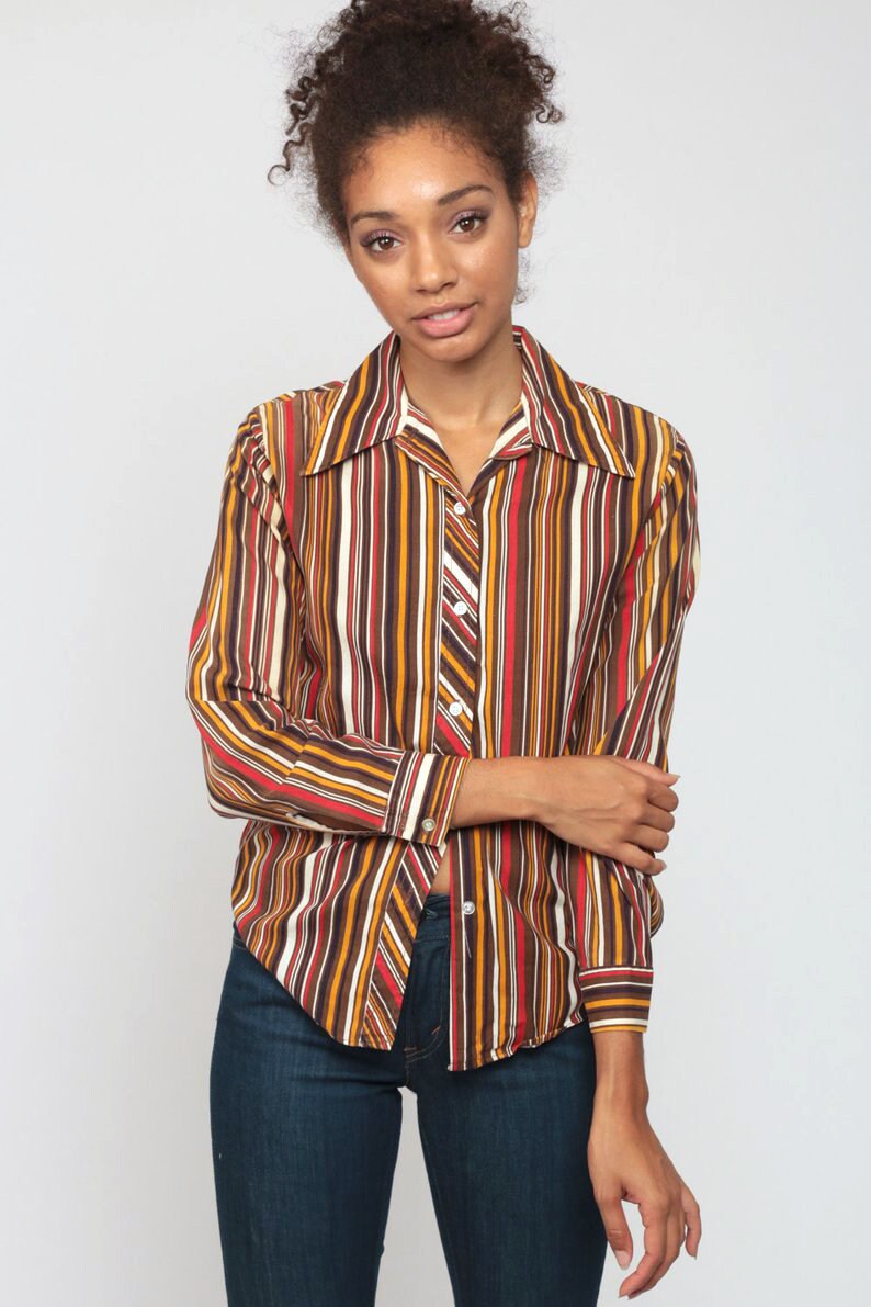 boho print shirt
