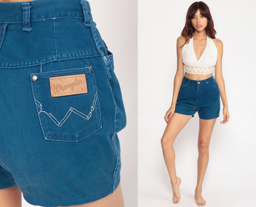 vintage high waisted wrangler shorts