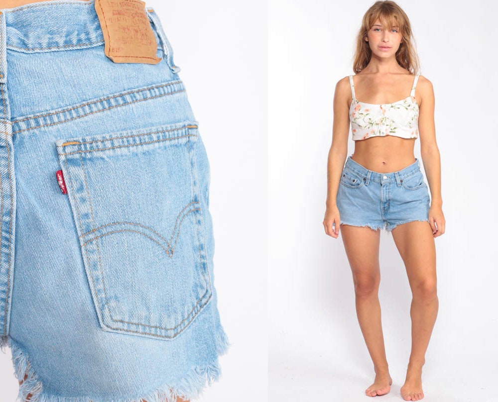 vintage levi cut off shorts