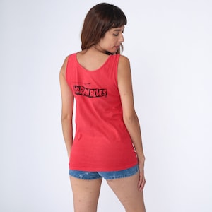 Also Ran Blues タンクトップ 80年代 レッドバルーン プレゼンツ シャツ グラフィック ノースリーブ Tシャツ レトロ 1980年代 スクープネック シングルステッチ ヴィンテージ ミディアム