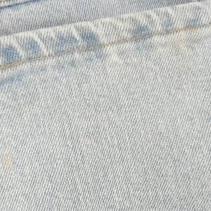 Wrangler Straight Leg Jeans 2000s Light Wash Denim Blue Relaxed Fit Cotton Dad Style Mid Rise Faded Casual Everyday Pants Trousers 34 x 29 image 12