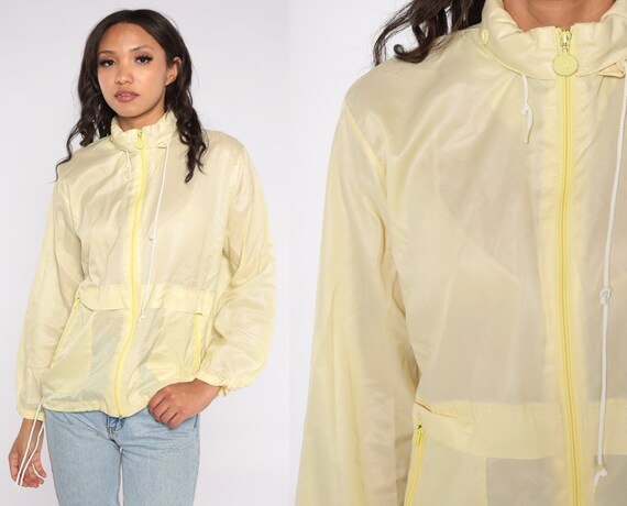 Sheer store windbreaker jacket