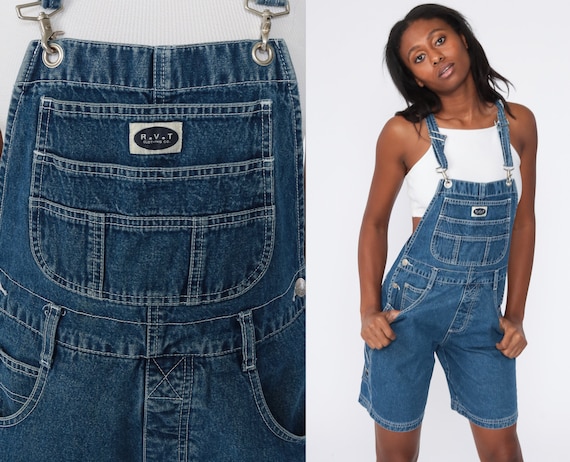 overall shorts 90s