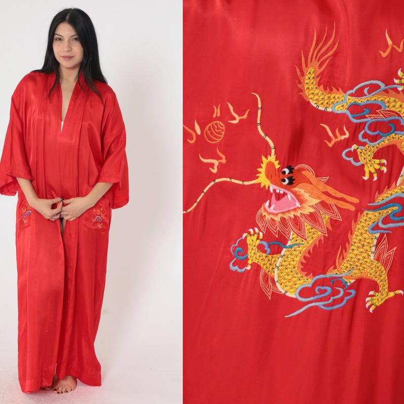 Asian Robe - Etsy