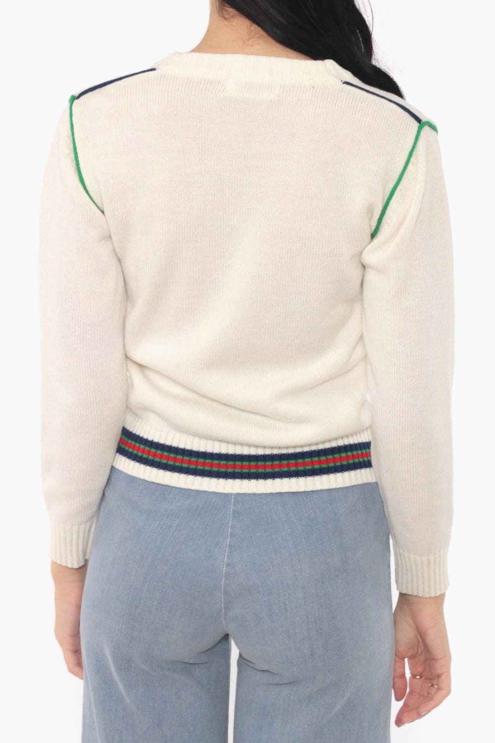 vintage lacoste tennis sweater